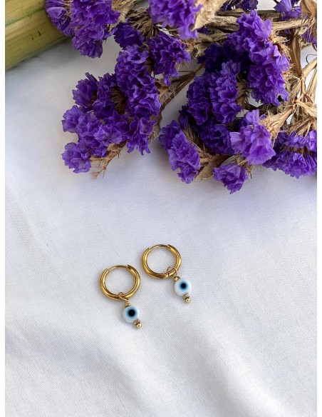 Aros Ojo Turco - Bacu Joyas y Complementos