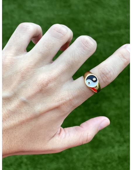 Anillo Ying Yang