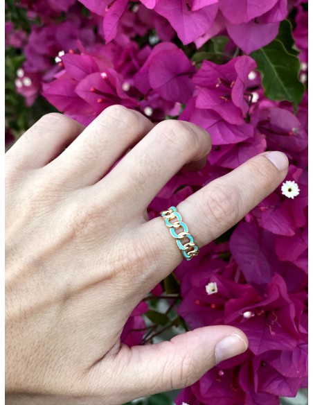 Anillo Cadena Color