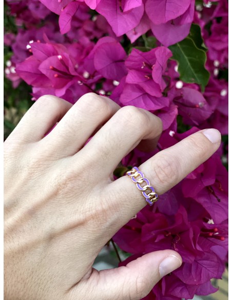 Anillo Cadena Color