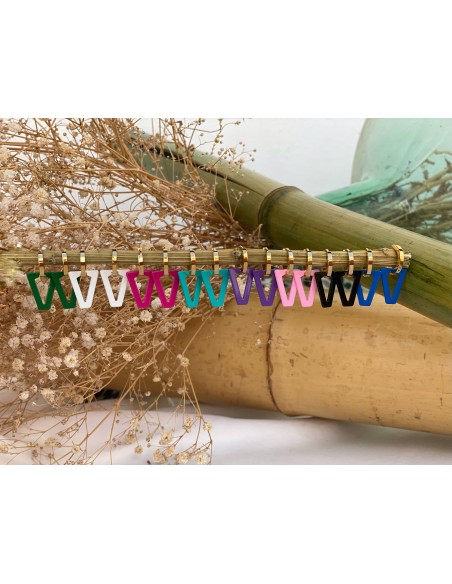 Aros Dorados Aqua | Bacu Joyas y Complementos