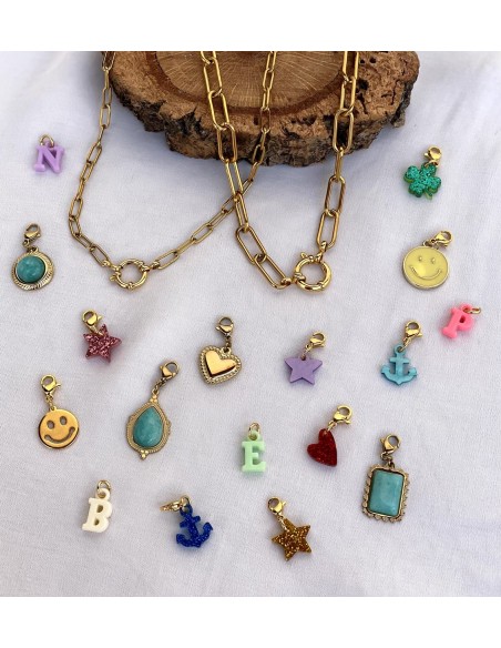 Charm Estrella Amarilla - Bacu Joyas y Complementos