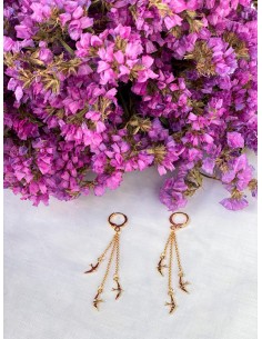 Aros Vuelo Golondrina - Bacu Joyas y Complementos