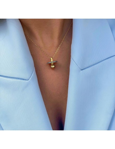 Collar Chupete | Bacu Joyas y Complementos