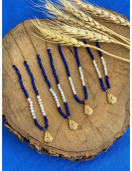 Colgante Virgen del Rocío Río - Bacu Joyas y Complementos