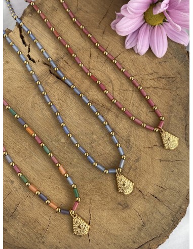 Collar Virgen del Rocío Color - Bacu Joyas y Complementos