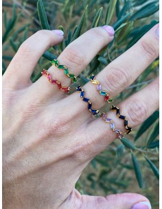 Anillo Zig Zag