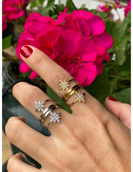 Anillo Dúo Polar - Bacu Joyas y Complementos