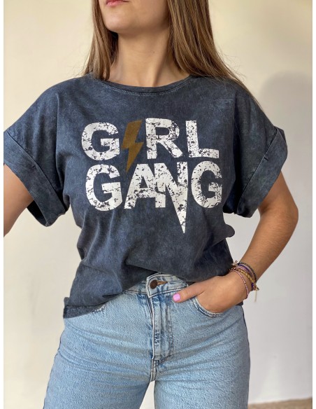 Camiseta Girl Gang - Bacu Joyas y Complementos