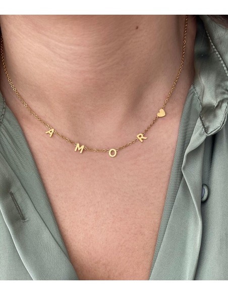 Colgante Mini Amor - Bacu Joyas y Complementos