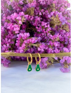 Aros Aguacate - Bacu Joyas y Complementos