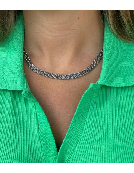 Colgante Malla - Bacu Joyas y Complementos