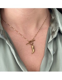 Colgante cuerno - Bacu Joyas y Complementos