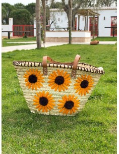 Cesta Capazo Girasoles 2