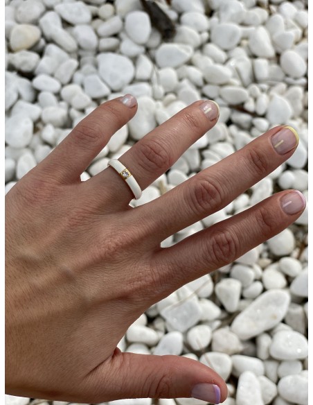 Anillo Malibú Acero Inoxidable - Bacu Joyas y Complementos