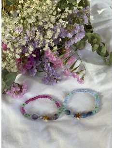 Pulsera Estrella y Piedras - Bacu Joyas y Complementos
