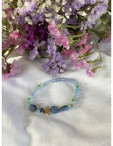 Pulsera Estrella y Piedras - Bacu Joyas y Complementos