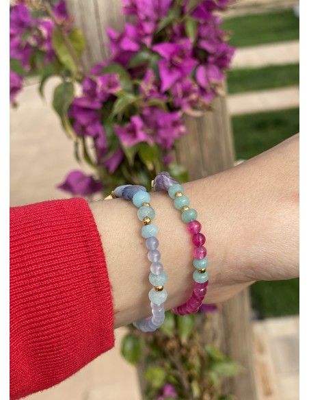 Pulsera Estrella y Piedras - Bacu Joyas y Complementos