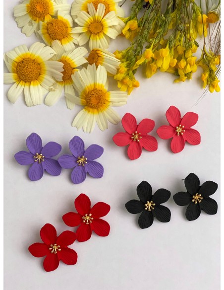 Pendientes Flor