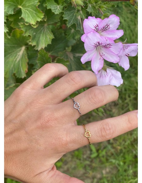 Anillo Corazoncito - Bacu Joyas y Complementos
