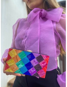 Bolso Rombos - Bacu Joyas y Complementos