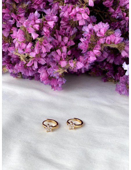 Aros Flowers Turquesa