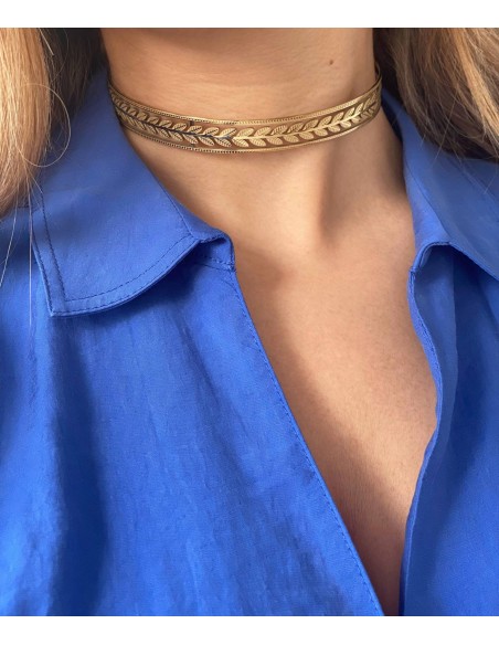 Choker Rígido Egipto - Bacu Joyas y Complementos