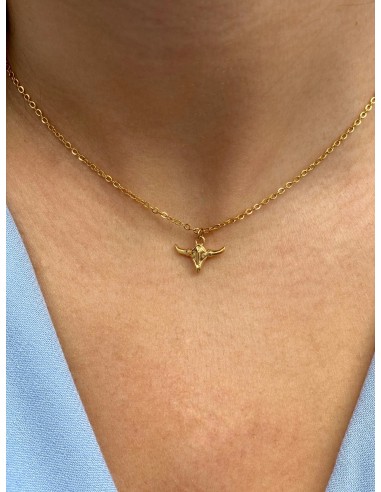 Colgante Mini Búfalo - Bacu Joyas y Complementos