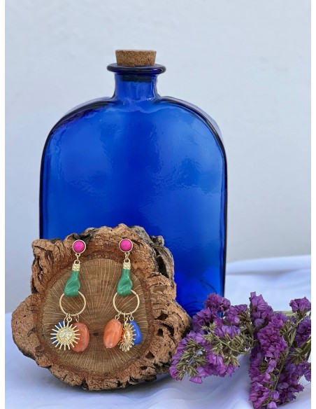 Pendientes Amareto - Bacu Joyas y Complementos
