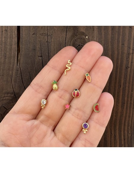 Pendientes Mini - Bacu Joyas y Complementos