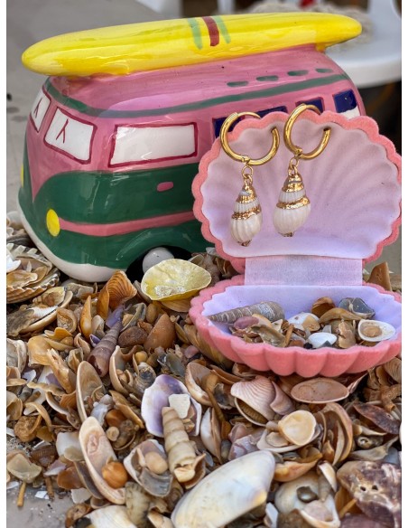 Aros Dorados Maneli | Bacu Joyas y Complementos
