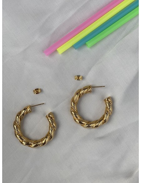 Aros Rizado Grande