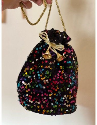 Mini Bolsito Saco Lentejuelas - Bacu Joyas y Complementos
