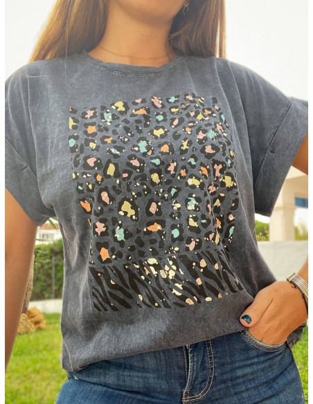 Camiseta Print Color - Bacu Joyas y Complementos