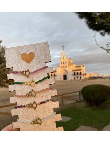 Pulsera Virgen del Rocío Color - Bacu Joyas y Complementos