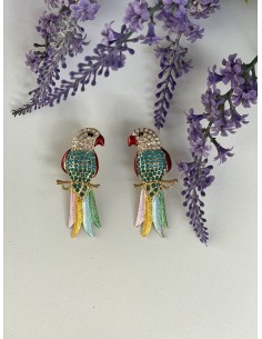 Pendientes Loro