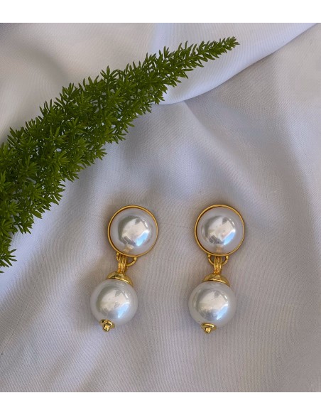 Pendiente Perla Lady - Bacu Joyas y Complementos