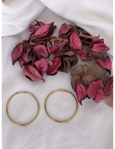 Aros Basic Fino | Bacu Joyas y Complementos