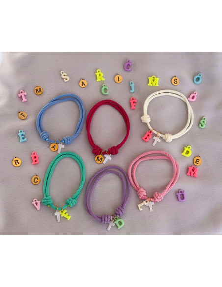 Pulsera Cuerda Color | Bacu Joyas y Complementos