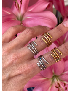 Anillo Vértice | Bacu Joyas y Complementos