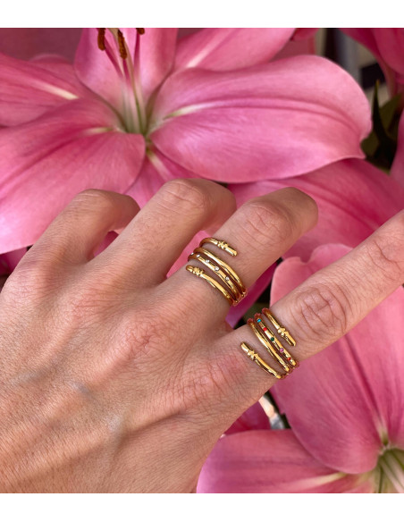 Anillo Vértice | Bacu Joyas y Complementos