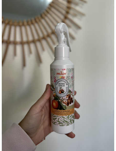 Ambientador Spray Canela y Naranja