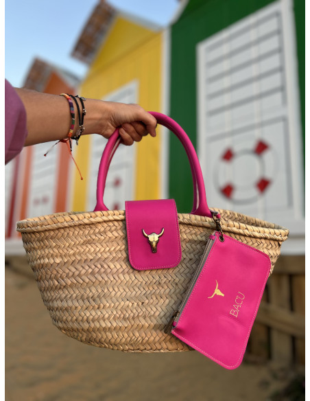 Cesta Capazo Flúor | Bacu Joyas y Complementos