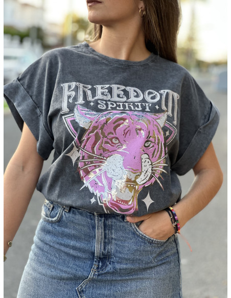 Camiseta Freedom | Bacu Joyas y Complementos