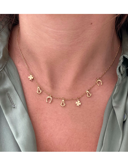Collar Virgen del Rocío |Bacu Joyas y Complementos