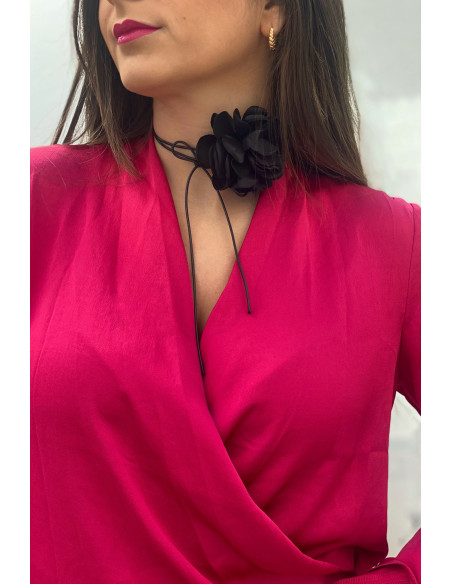 Choker Flor | Bacu Joyas y Complementos