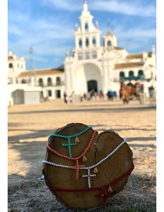 Collar Cruz Virgen del Rocío | Bacu Joyas