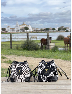 Bolso Bulería Piel Cebra 2