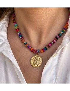 Collar Virgen del Rocío Summer | Bacu Joyas y Complementos