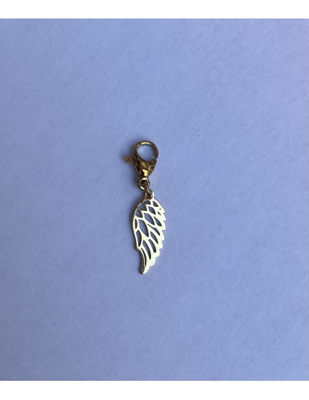 Charm Pluma | Bacu Joyas y Complementos